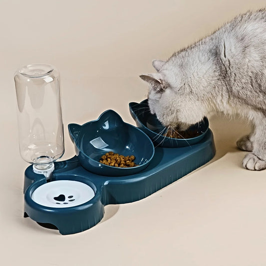 FurAway™ CareBowl™ 3-in-1 Cat Feeding Station