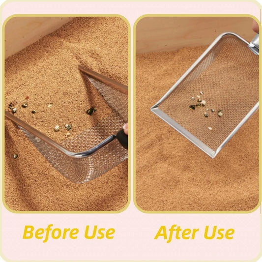 SteelPro™ – Premium Stainless Steel Cat Litter Scoop